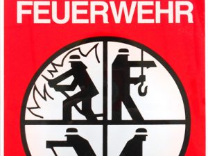 Schild Partner der Feuerwehr